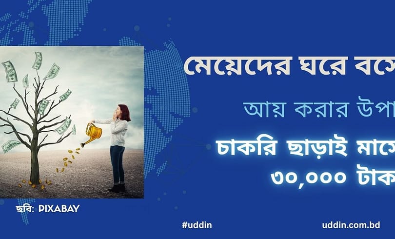 মেয়েদের ঘরে বসে আয় করার উপায়